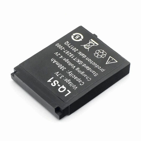 Day LQ-01 SCX-M9-CE Akıllı Saat Batarya - Pil 4.2 v 380mah Smart Watch LQ01000000398 ürün görseli 1