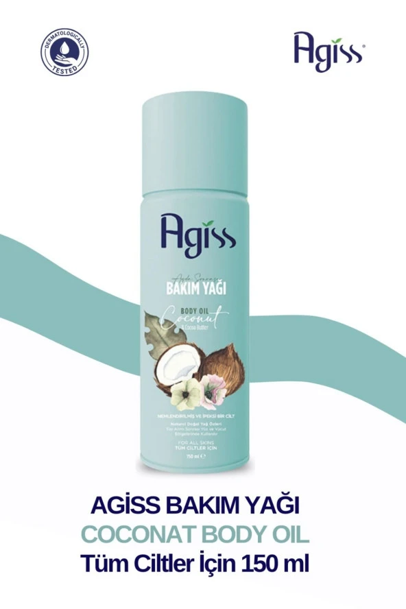 Agiss Ağda Sonrası Bakım Yağı Hindistan Cevizi 150 ml ürün görseli 1