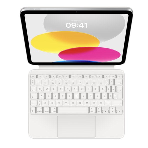 MQDP3TQ/A Apple iPad (10. nesil) için Magic Keyboard Folio ipad klavyesi TÜRKÇE F ürün görseli 1