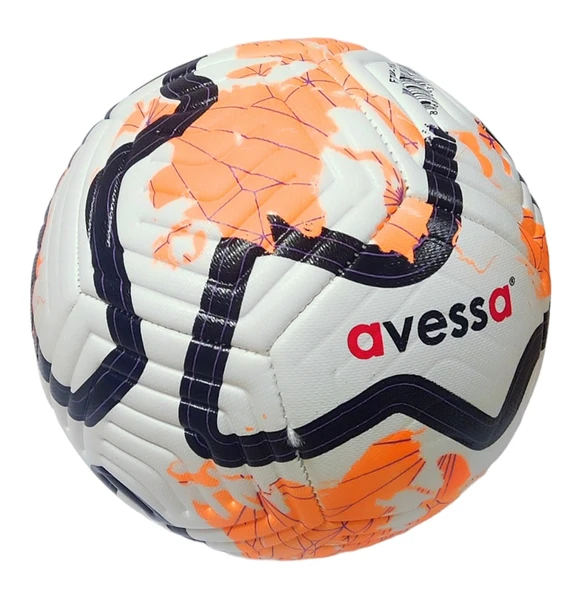 Futbol Topu Avessa No:3 Turuncu/Beyaz ürün görseli 1