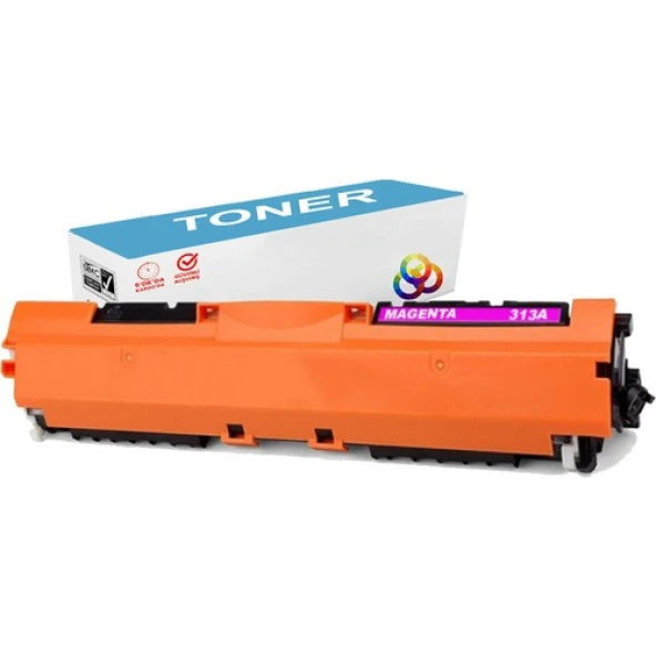 PlusPrint Hp color Laserjet CP1025NW MUADIL Toner Kırmızı Renk ürün görseli 1