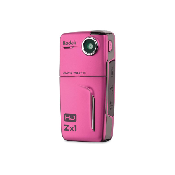 Kodak ZX1 HD CMOS Sensörlü Dijital  720P Dijital Pocket Su Geçirmez Video Kamera PEMBE ürün görseli 1