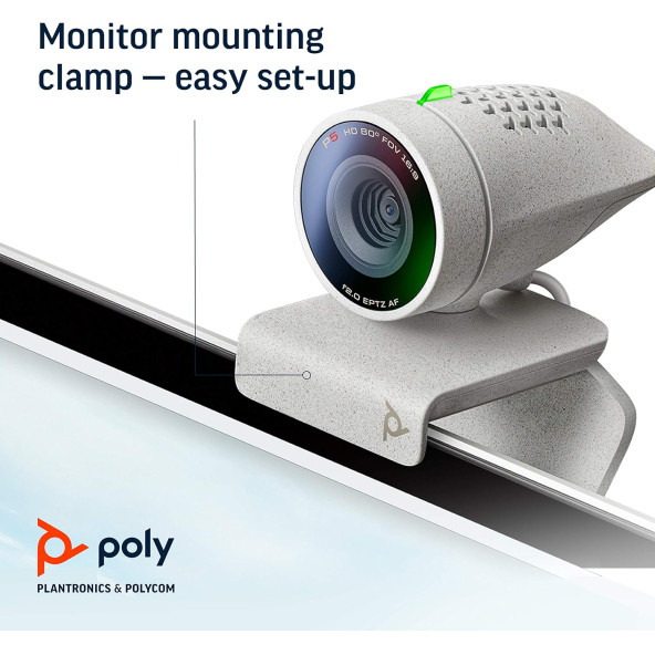 Poly - Studio P5 Webcam with Blackwire 3325 Headset Kit - Resim 2
