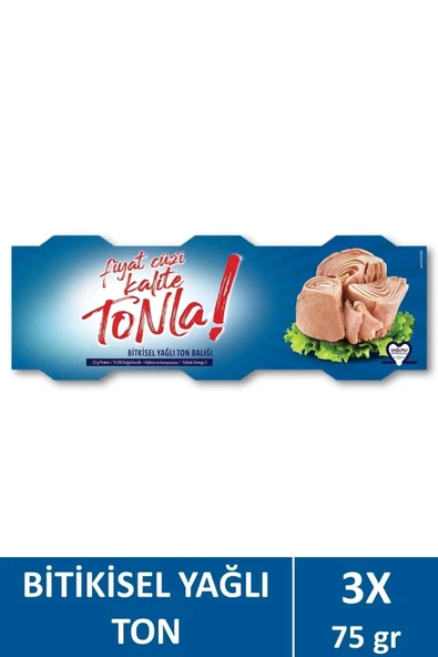 Dardanel Tonla Ton Balığı 75grx3 225gr ürün görseli 1