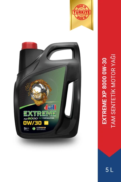 Doill EXTREME 0W-30 API SN/CF ACEA C3 5 Litre Tam Sentetik Partiküllü Motor Yağı (Üretim Yılı: 2026) ürün görseli 1