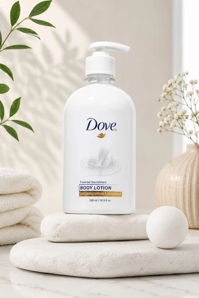 Dove Essential Nourishment Vücut Losyonu 500 ml - Resim 6