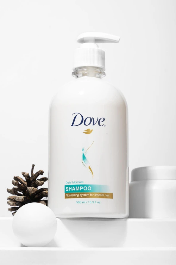 Dove Daily Moisture Nemlendirici Şampuan 500 ml ürün görseli 1