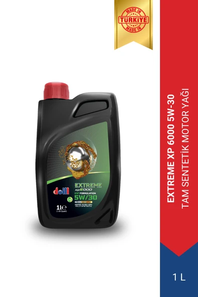 Doill EXTREME 5W-30 API SN/CF ACEA C3 1 Litre Tam Sentetik Partiküllü Motor Yağı (Üretim Yılı: 2026) ürün görseli 1