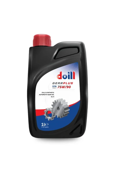 GEARMAX 75W-90 1 Litre Tam Sentetik GL-4 / GL-5 Manuel Şanzıman Yağı (Üretim Yılı: 2026) ürün görseli 1