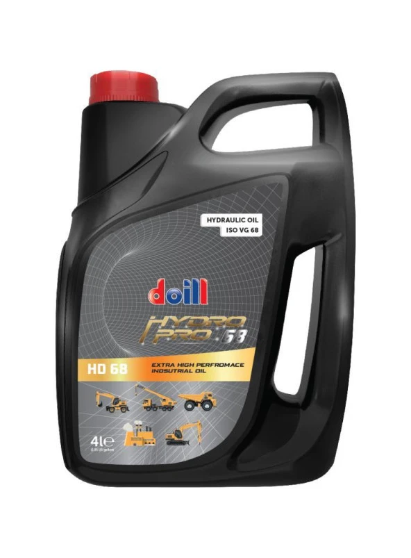 HYDROPRO HD 68 ISO VG 68 4 Litre Hidrolik Sistem Yağı (Üretim Yılı: 2026) ürün görseli 1