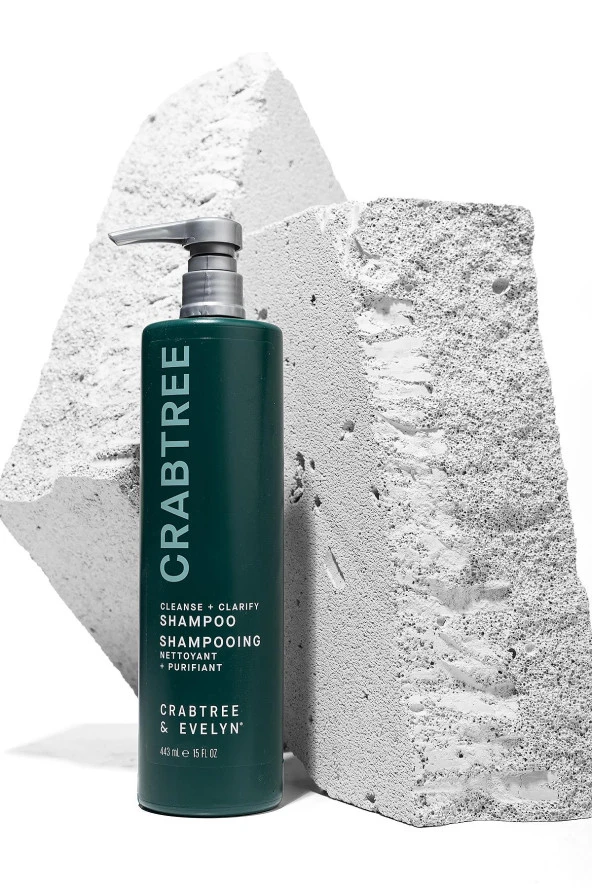 Crabtree & Evelyn Cleanse + Clarify Shampoo 443 ml 15 fl oz - Arındırıcı ürün görseli 1
