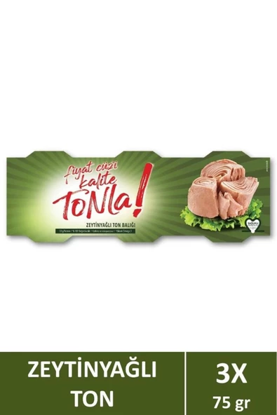 Dardanel Tonla Ton Balığı Zeytinyağlı 3x75gr ürün görseli 1