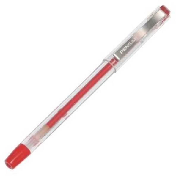 Pensan 6405 My-King Jel Metal Klips Kalem Kırmızı 0.5 ürün görseli 1