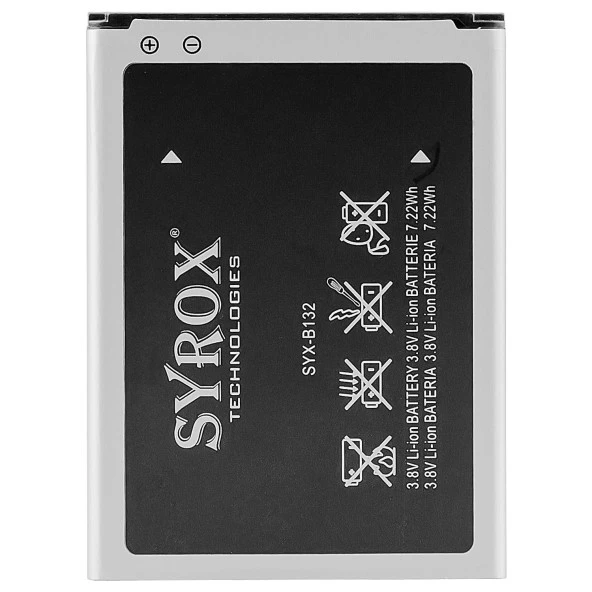 Syrox Samsung S4 Mini / i9190 Batarya B132 - Resim 2