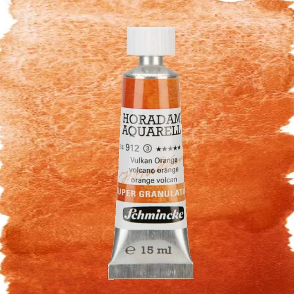 Schmincke Horadam Supergran Ulation Suluboya 15ml 912 Vulkan Orange ürün görseli 1