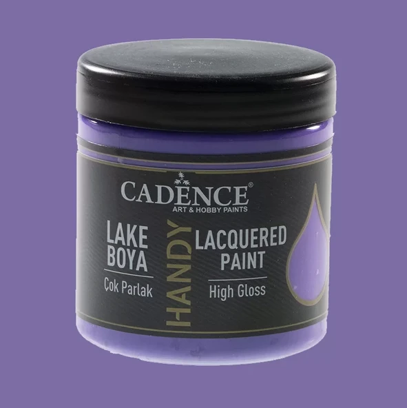 Cadence Handy Lake Vernikli Mobilya Boyası 039 Mor 250ml ürün görseli 1