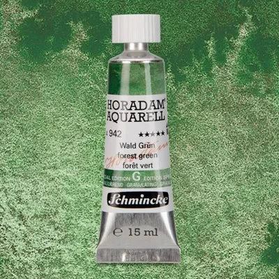 Schmincke Horadam Supergran Ulation Suluboya 15ml 942 Froest Green ürün görseli 1