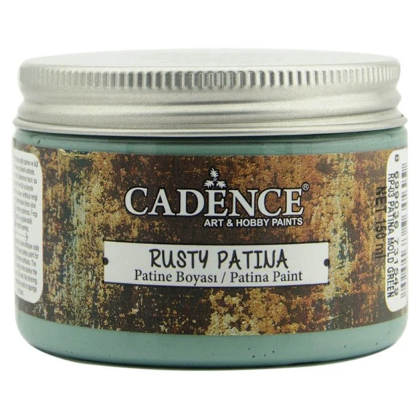 Cadence Rusty Patina Boyası 150ml 03 Küf Yeşili ürün görseli 1