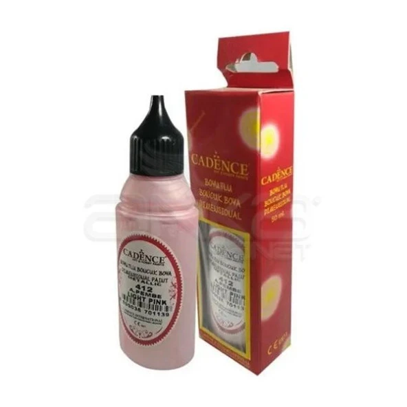 Cadence Boncuk Boyası Metalik 50ml A.Pembe No:412 ürün görseli 1