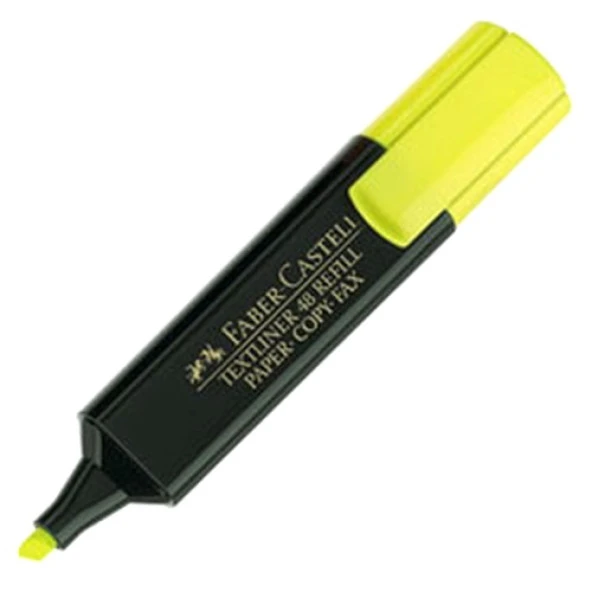 Faber Castell Fosforlu Kalem Sarı ürün görseli 1
