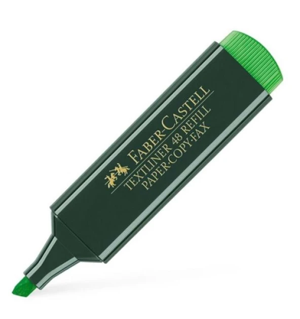 Faber Castell Fosforlu Kalem Yeşil ürün görseli 1
