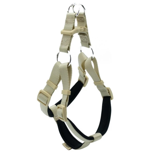 Doggie Konfor Dokuma Ronnin Köpek Göğüs Tasması Haki 2x45-55 Cm Medium ürün görseli 1