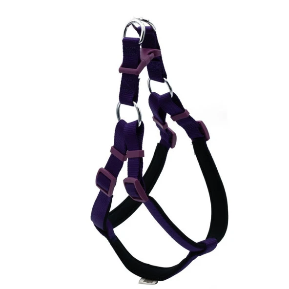 Doggie Konfor Dokuma Ronnin Köpek Göğüs Tasması Mor 2x55-65 Cm Large ürün görseli 1