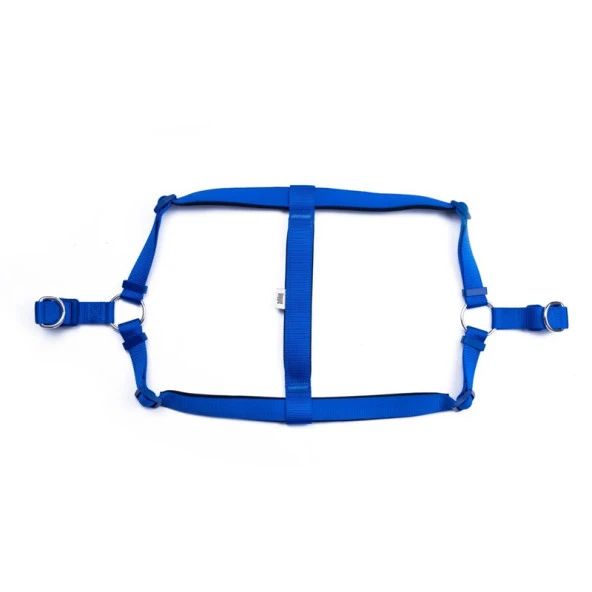 Doggie Konfor Dokuma Ronnin Köpek Göğüs Tasması RoyalMavi 2,5x65-75 Cm XLarge ürün görseli 1