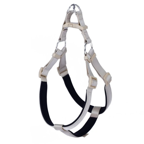 Doggie Konfor Dokuma Ronnin Köpek Göğüs Tasması Haki 2,5x65-75 Cm XLarge ürün görseli 1