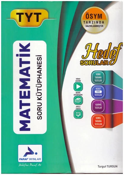 PARAF TYT MATEMATİK SORU KÜTÜPHANE ürün görseli 1