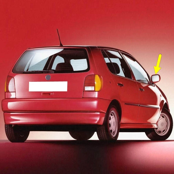 VW Polo HB 1994-1999 Sağ Dış Dikiz Aynası Mekanik Ayar 6N1857508 ürün görseli 1
