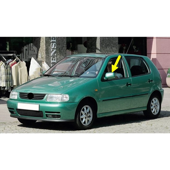 VW Polo HB 1994-1999 Sol Dış Dikiz Aynası Mekanik Ayar 6N1857507 ürün görseli 1
