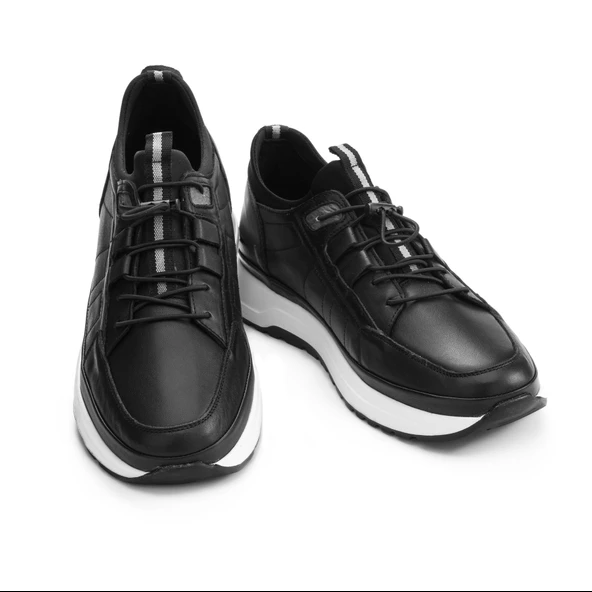 TwoEgoist Erkek Hakiki Deri  Kauçuk Taban Anatomik Günlük Ayakkabı - Sneaker ürün görseli 1