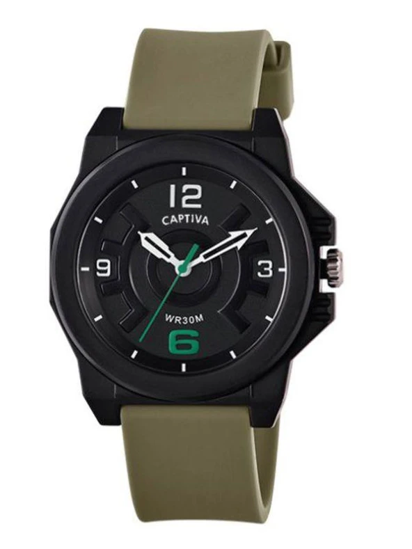 Captiva 30 mt Suya Dayanıklı Analog Spor Kasa Çoçuk Kol Saati CPT.X092 ürün görseli 1