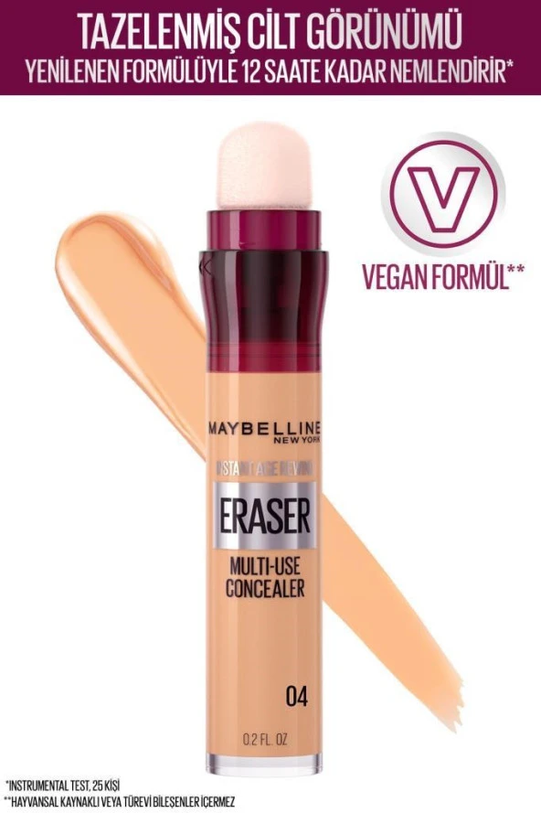 Maybelline New York Instant Anti Age Eraser Kapatıcı 04 Honey ürün görseli 1