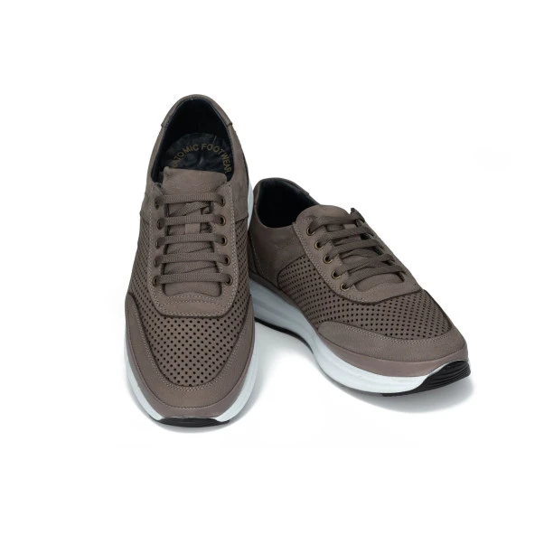 Erkek Hakiki Nubuk Deri Anatomik Günlük Spor Ayakkabı - Sneaker ürün görseli 1