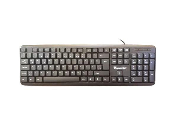 Versatile KB-700st , Carbon KL-13 Standart Kablolu Klavye Q TR ürün görseli 1