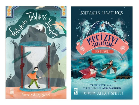 Mucizevi Tatlıcılar + Saatçilerin Tehlikeli Yolculuğu (2 Kitap) ürün görseli 1