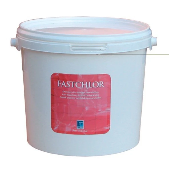 Gemaş fastchlor 10 kg %56 Aktif Toz Klor Stabilize Diklor Granül - %56 Chlorine Granular ürün görseli 1