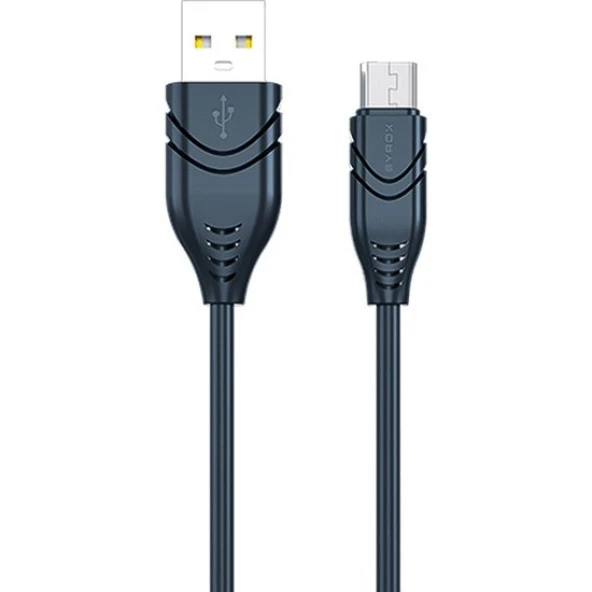 Syrox 2.1A Micro Flexible Silikon Şarj & Data Kablo 1.1M C98 ürün görseli 1