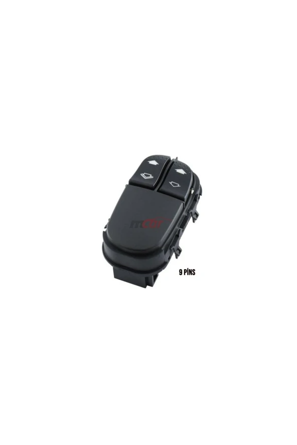 Ford Focus - Ön Cam Açma Kumanda Düğmesi / (Ön Sol Çiftli) - (1998-2004) ürün görseli 1