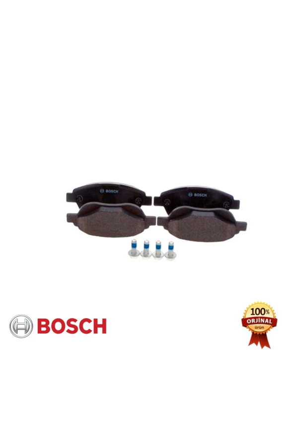 PEUGEOT 307 - Ön Fren Balatası - (2001-2008) - (Orijinal Bosch) ürün görseli 1