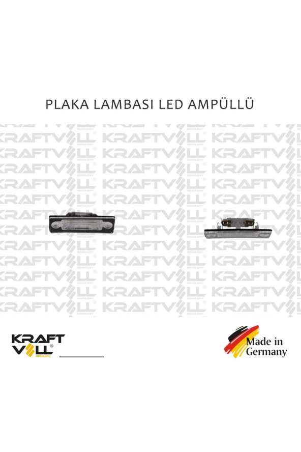 SKODA SUPERB - PLAKA LAMBASI LED AMPÜLLÜ - (2004-2011) ürün görseli 1