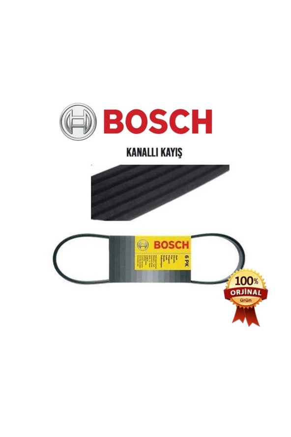 Seat Leon - Kanallı Kayış - V-Kayış  (Orijinal Bosch) - (1999-2005) ürün görseli 1