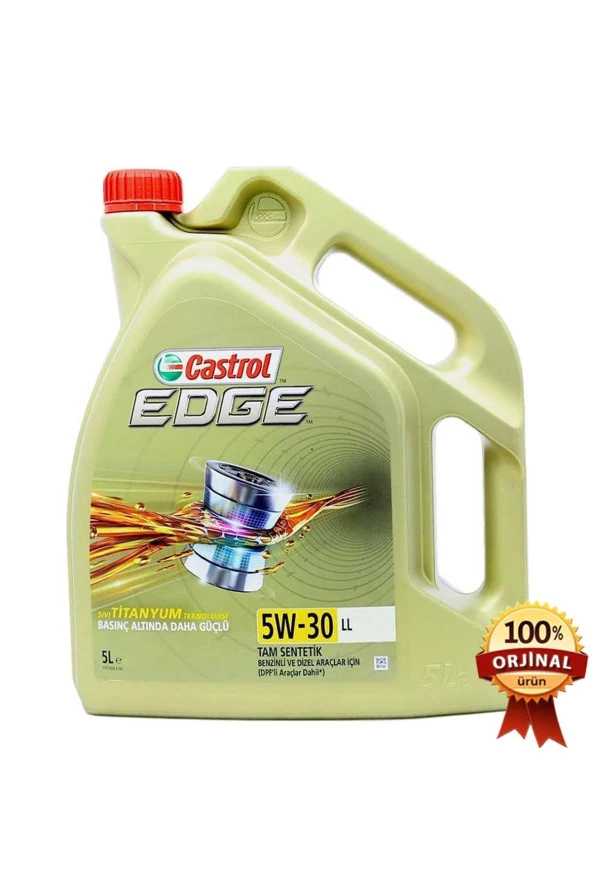 Edge 5W-30 LL ( 5 LİTRE ) ürün görseli 1