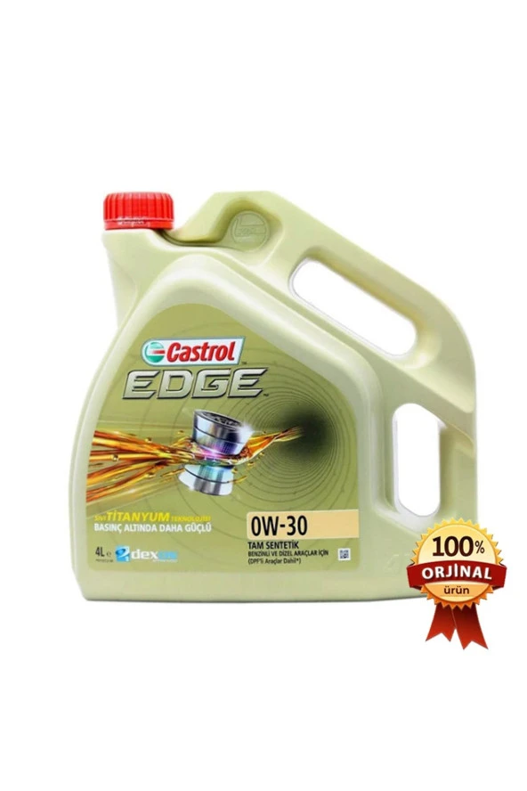 Edge 0w30 Titanyum 4 Litre ürün görseli 1