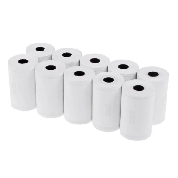 Termal Pos Yazar Kasa Rulosu - Pos Kağıdı - Beyaz - 56 mm x 12 Metre - 10 Adetlik 1 Paket ürün görseli 1