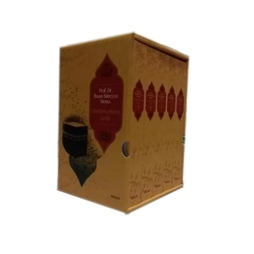 MÜSLÜMANLARIN TARİHİ 5 CİLT- KARTON KP İHSAN SÜREYYA SIRMA ürün görseli 1