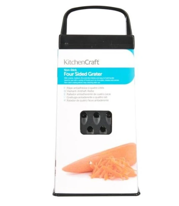 KitchenCraft KCGRATERNS Yapışmaz Karbon Rende - Resim 4