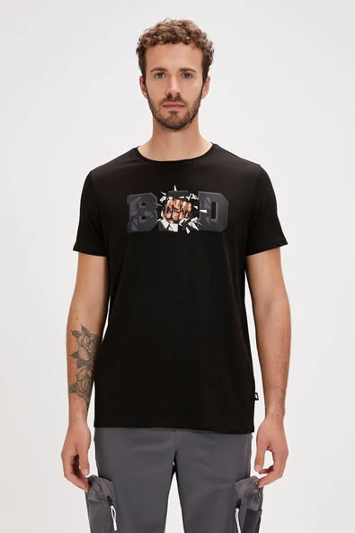 BAD BEAR BANG ERKEK T-SHİRT - Resim 5